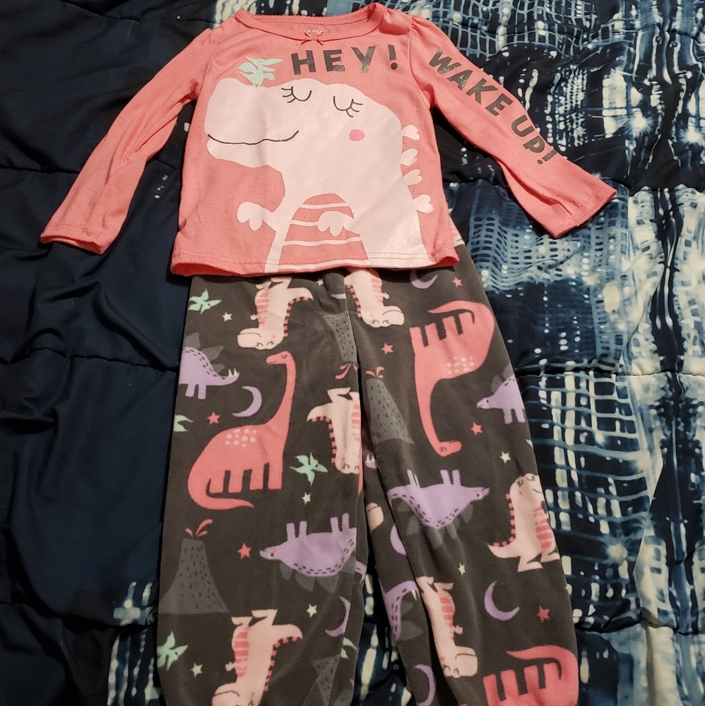 Toddler 3T dinosaur Pajama Set